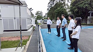 Site visit to Integrated Energy Solution pilot project of China Southern Grid